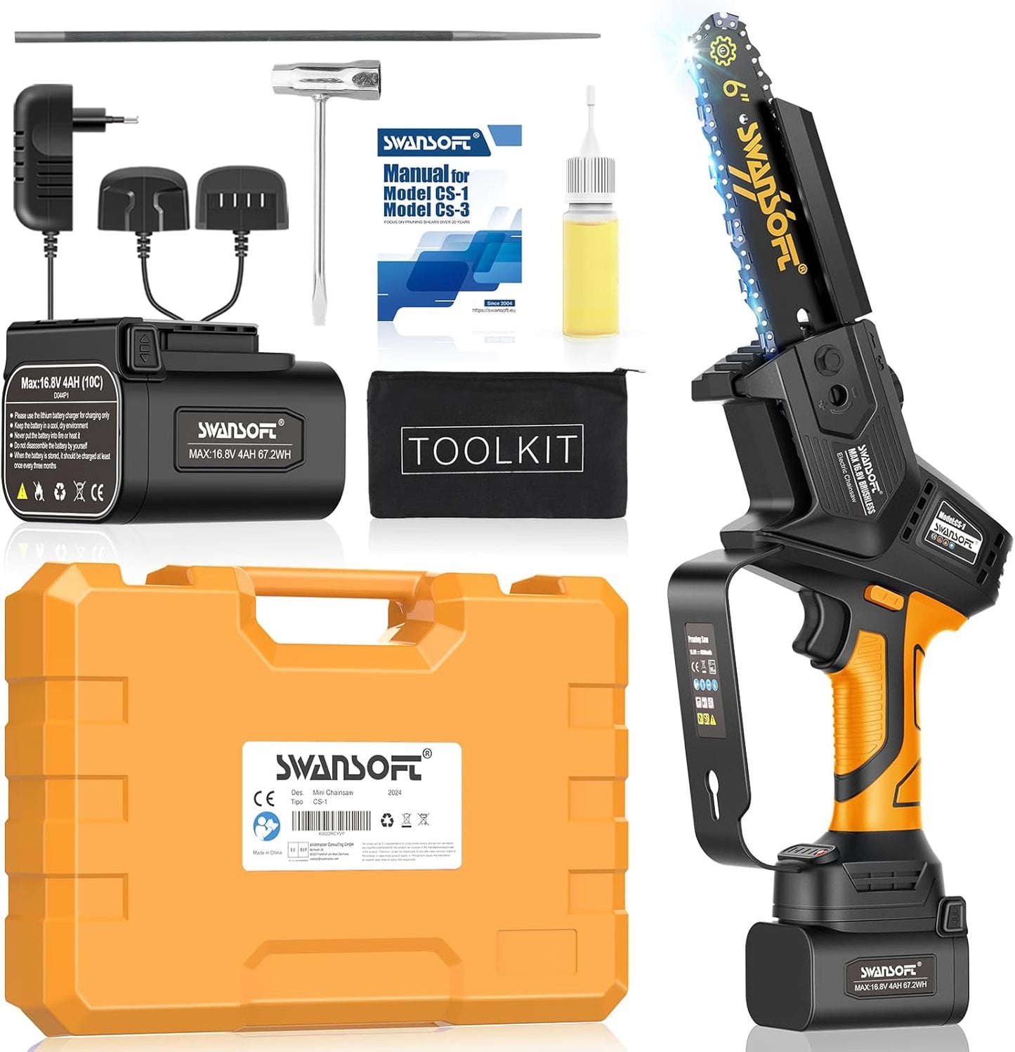 Motosega a batteria CS-1 Swansoft