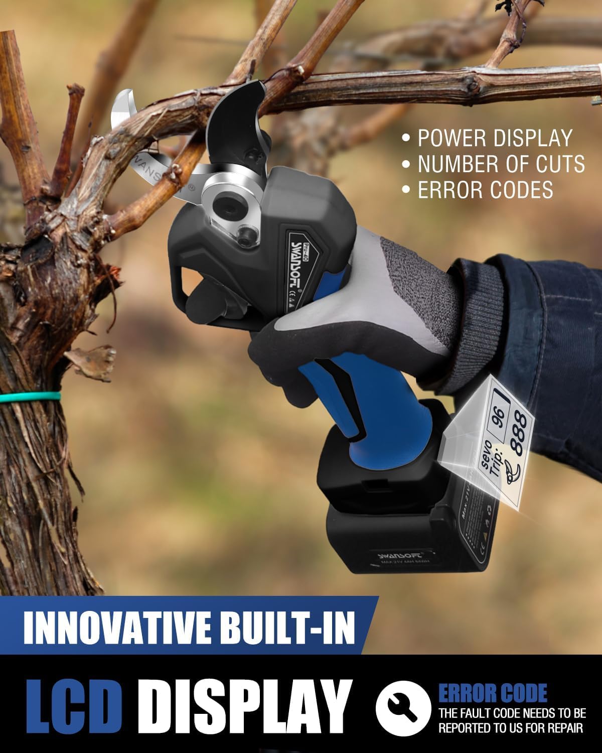 Forbici elettriche PRU40 Swansoft