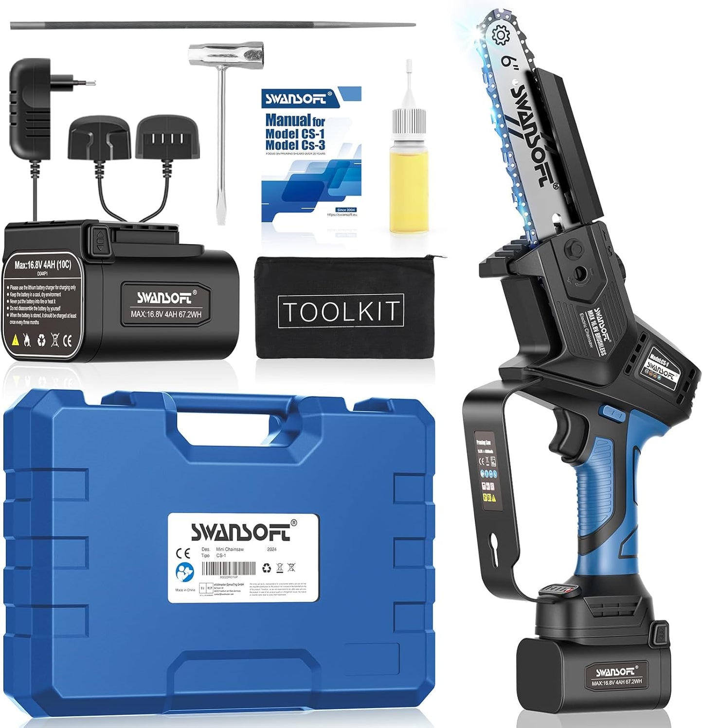 Motosega a batteria CS-1 Swansoft